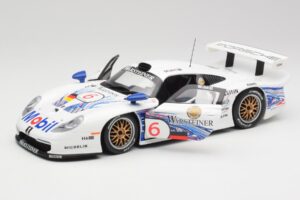Porsche 911 GT1 #6 T. Boutsen / H-J. Stuck 1997 UT Models 1:18 39720 Metal — billede 2 af 8