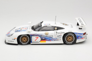 Porsche 911 GT1 #7 Y. Dalmas / R. Wollek FIA GT Championship 1997 UT Models 1:18 39721 Metal — billede 4 af 8
