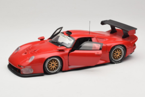 Porsche 911 GT1 Concept Rød UT Models 1:18 180966625-R1 Metal — billede 2 af 8