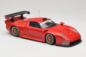 Porsche 911 GT1 Concept Rød UT Models 1:18 180966625-R1 Metal — billede 6 af 8