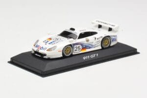 Porsche 911 GT1 #25 Warsteiner 24 Hours of Le Mans 1997 Minichamps 1:43 WAP02003197 Metal — billede 2 af 4