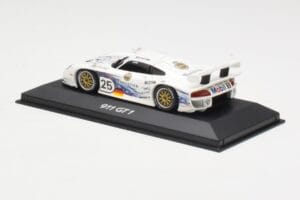 Porsche 911 GT1 #25 Warsteiner 24 Hours of Le Mans 1997 Minichamps 1:43 WAP02003197 Metal — billede 3 af 4
