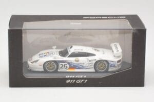 Porsche 911 GT1 #25 Warsteiner 24 Hours of Le Mans 1997 Minichamps 1:43 WAP02003197 Metal — billede 4 af 4