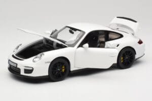 Porsche 911 GT2 997.1 Hvid Norev 1:18 187572 Metal — billede 2 af 8