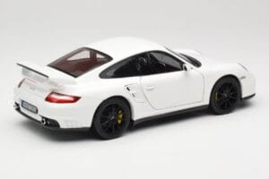 Porsche 911 GT2 997.1 Hvid Norev 1:18 187572 Metal — billede 3 af 8