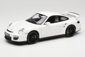 Porsche 911 GT2 997.1 Hvid Norev 1:18 187572 Metal