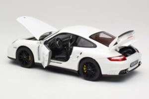 Porsche 911 GT2 997.1 Hvid Norev 1:18 187572 Metal — billede 5 af 8