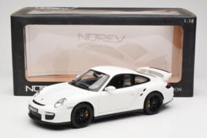 Porsche 911 GT2 997.1 Hvid Norev 1:18 187572 Metal — billede 8 af 8