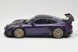 Porsche 911 GT2 RS 991.2 Ultraviolet GT Spirit 1:18 GT926 Resin — billede 3 af 6