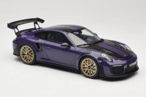 Porsche 911 GT2 RS 991.2 Ultraviolet GT Spirit 1:18 GT926 Resin — billede 4 af 6