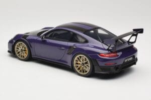 Porsche 911 GT2 RS 991.2 Ultraviolet GT Spirit 1:18 GT926 Resin — billede 5 af 6
