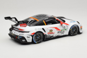 Porsche 911 GT3 Cup 992 #15 J. Stiak Oschersleben GP 2024 IXO 1:18 18RMC220 Metal — billede 2 af 6