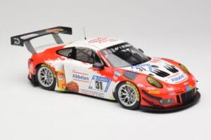 Porsche 911 GT3 R #31 Frikadelli Racing N. Siedler / M. Seefried 24 Hours Nürburgring 2018 Minichamps 1:18 153186931 Metal — billede 4 af 6