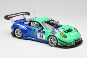 Porsche 911 GT3 R #44 Falken Motorsport W. Henzler / P. Dumbreck NBR 2016 Minichamps 1:18 155166044 Metal — billede 4 af 6