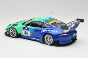 Porsche 911 GT3 R #44 Falken Motorsport W. Henzler / P. Dumbreck NBR 2016 Minichamps 1:18 155166044 Metal — billede 5 af 6