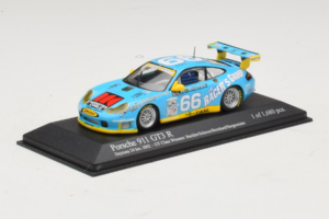 Porsche 911 GT3 R #66 Buckler / Schrom 24 Hours of Daytona 2002 Minichamps 1:43 400026966 Metal — billede 2 af 4