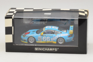 Porsche 911 GT3 R #66 Buckler / Schrom 24 Hours of Daytona 2002 Minichamps 1:43 400026966 Metal — billede 4 af 4