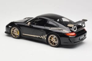 Porsche 911 997 GT3 RS Sort Norev 1:18 187563 Metal — billede 7 af 8