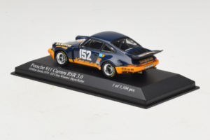 Porsche 911 RSR 3.0 #152 H. Heyer / Keller Imola 1974 Class Winners Minichamps 1:43 430746952 Metal — billede 3 af 5