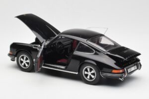 Porsche 911 S Sort Schuco 1:18 450047200 Metal — billede 5 af 8