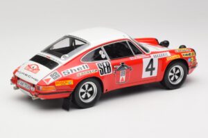 Porsche 911 S #4 G. Larrousse / M. Perramond 2nd Place Rally Monte Carlo 1972 Minichamps 1:18 107726804 Resin — billede 2 af 6