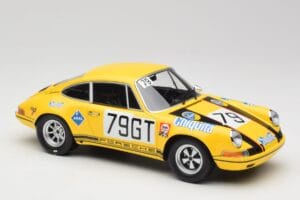 Porsche 911 S Racing Team AAW #79 H. Frohlich / P. Toivonen 1000km Nurburgring 1971 Minichamps 1:18 107706879 Resin — billede 4 af 6
