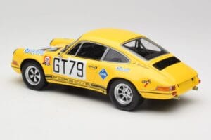 Porsche 911 S Racing Team AAW #79 H. Frohlich / P. Toivonen 1000km Nurburgring 1971 Minichamps 1:18 107706879 Resin — billede 5 af 6