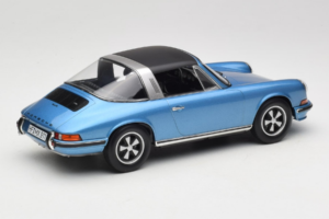 Porsche 911 S Targa Blue Metallic Norev 1:18 187646 Metal — billede 3 af 8