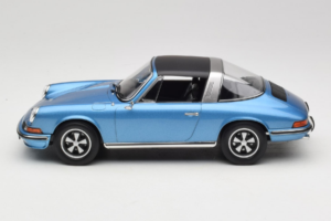 Porsche 911 S Targa Blue Metallic Norev 1:18 187646 Metal — billede 4 af 8
