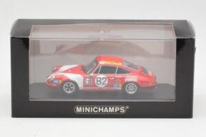 Porsche 911 S #82 Team Kremer Racing 1000km ADAC Neuhaus Class Winner 1971 Minichamps 1:43 400716882 Metal — billede 4 af 4