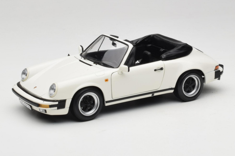 Porsche 911 SC Cabriolet Hvid Minichamps 1:18 100063031 Metal