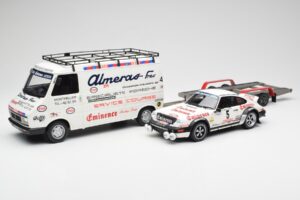 Porsche 911 SC Group 4 Citroen C35 Assistance Rally Portugal 1981 Otto 1:18 OT374 Resin — billede 6 af 8