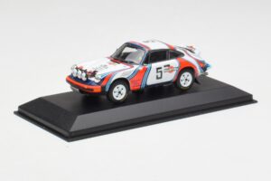 Porsche 911 SC #5 Martini B. Waldegaard / H. Thorszelius Safari Rally 1978 Minichamps 1:43 400786205 Metal — billede 2 af 4