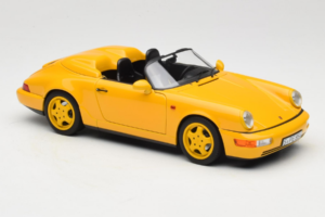 Porsche 911 964 Speedster Speed Yellow Norev 1:18 187130 Metal — billede 6 af 8