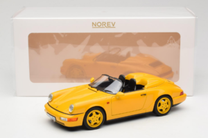 Porsche 911 964 Speedster Speed Yellow Norev 1:18 187130 Metal — billede 8 af 8