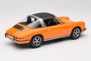 Porsche 911 T Targa Orange Norev 1:18 187220 Metal — billede 3 af 8