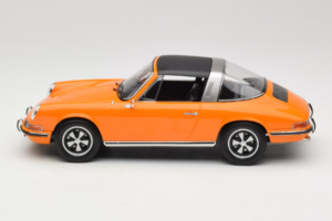 Porsche 911 T Targa Orange Norev 1:18 187220 Metal — billede 4 af 8