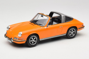 Porsche 911 T Targa Orange Norev 1:18 187220 Metal