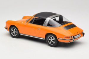 Porsche 911 T Targa Orange Norev 1:18 187220 Metal — billede 5 af 8