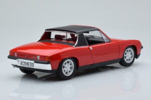 Porsche 914 1.7 Bahia Rød Norev 1:18 187690 Metal — billede 2 af 7