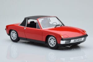 Porsche 914 1.7 Bahia Rød Norev 1:18 187690 Metal — billede 4 af 7