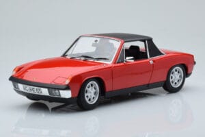 Porsche 914 1.7 Bahia Rød Norev 1:18 187690 Metal