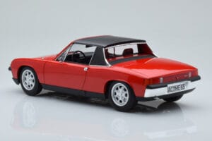 Porsche 914 1.7 Bahia Rød Norev 1:18 187690 Metal — billede 5 af 7