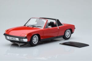 Porsche 914 1.7 Bahia Rød Norev 1:18 187690 Metal — billede 6 af 7