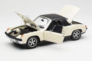 Porsche 914/6 Lys Elfenben AUTOart 1:18 77933 Metal — billede 2 af 8