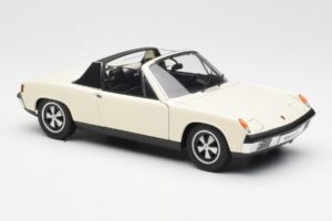 Porsche 914/6 Lys Elfenben AUTOart 1:18 77933 Metal — billede 6 af 8