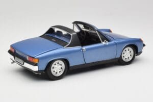 Porsche 914 Blå Revell 1:18 08975 Metal — billede 3 af 8