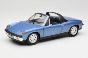 Porsche 914 Blå Revell 1:18 08975 Metal