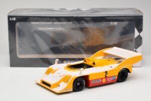 Porsche 917/10 #2 W. Kauhsen Farewell in the Snow Nurburgring 1973 Minichamps 1:18 155736592 Metal — billede 6 af 6