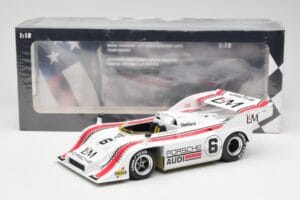 Porsche 917/10 #6 Team Penske M. Donohue 2nd Place Can-Am Mosport 1972 Minichamps 1:18 153726506 Metal — billede 6 af 6